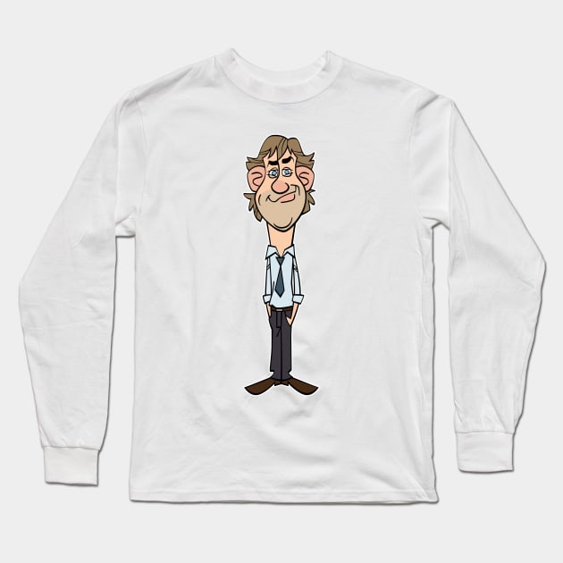 Jim Halpert Long Sleeve T-Shirt by Fritsch